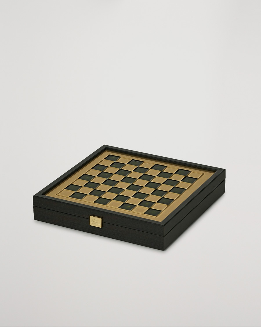 Herre | Til den hjemmekjære | Manopoulos | Greek Roman Period Chess Set Green