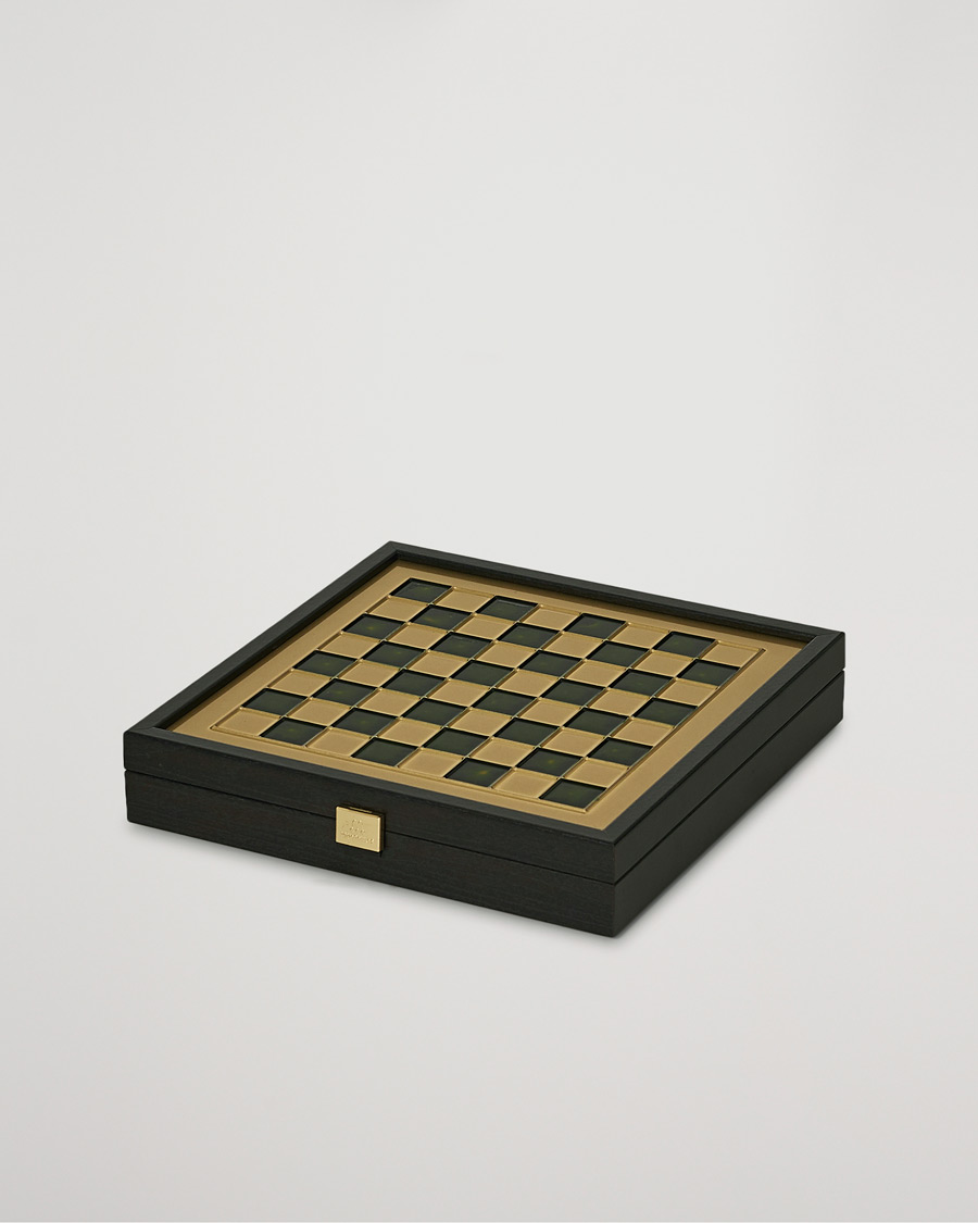 Herre | Spill og fritid | Manopoulos | Greek Roman Period Chess Set Green