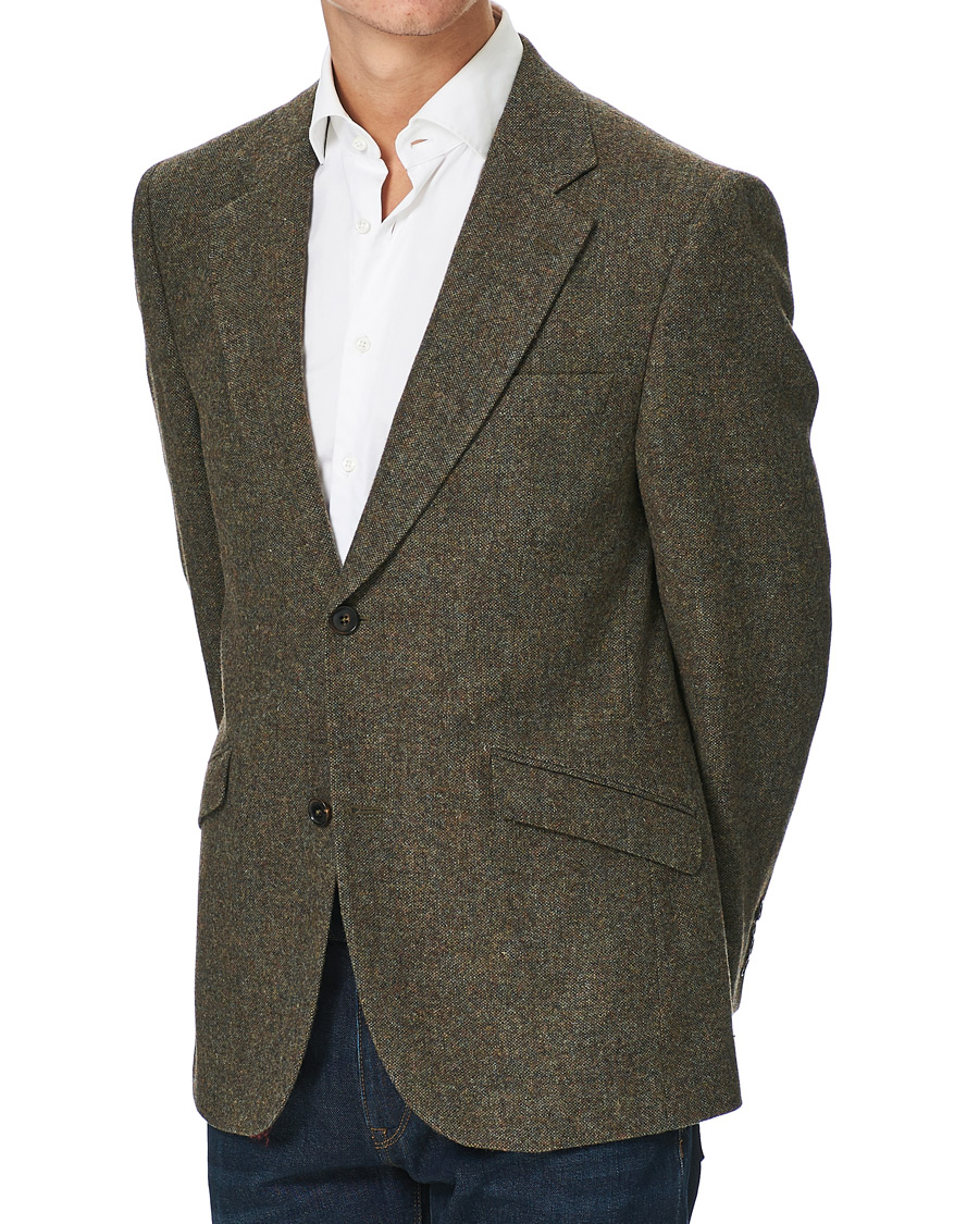Herre | Dressjakker | Walker Slater | William Shetland Tweed Jacket Moss Donegal