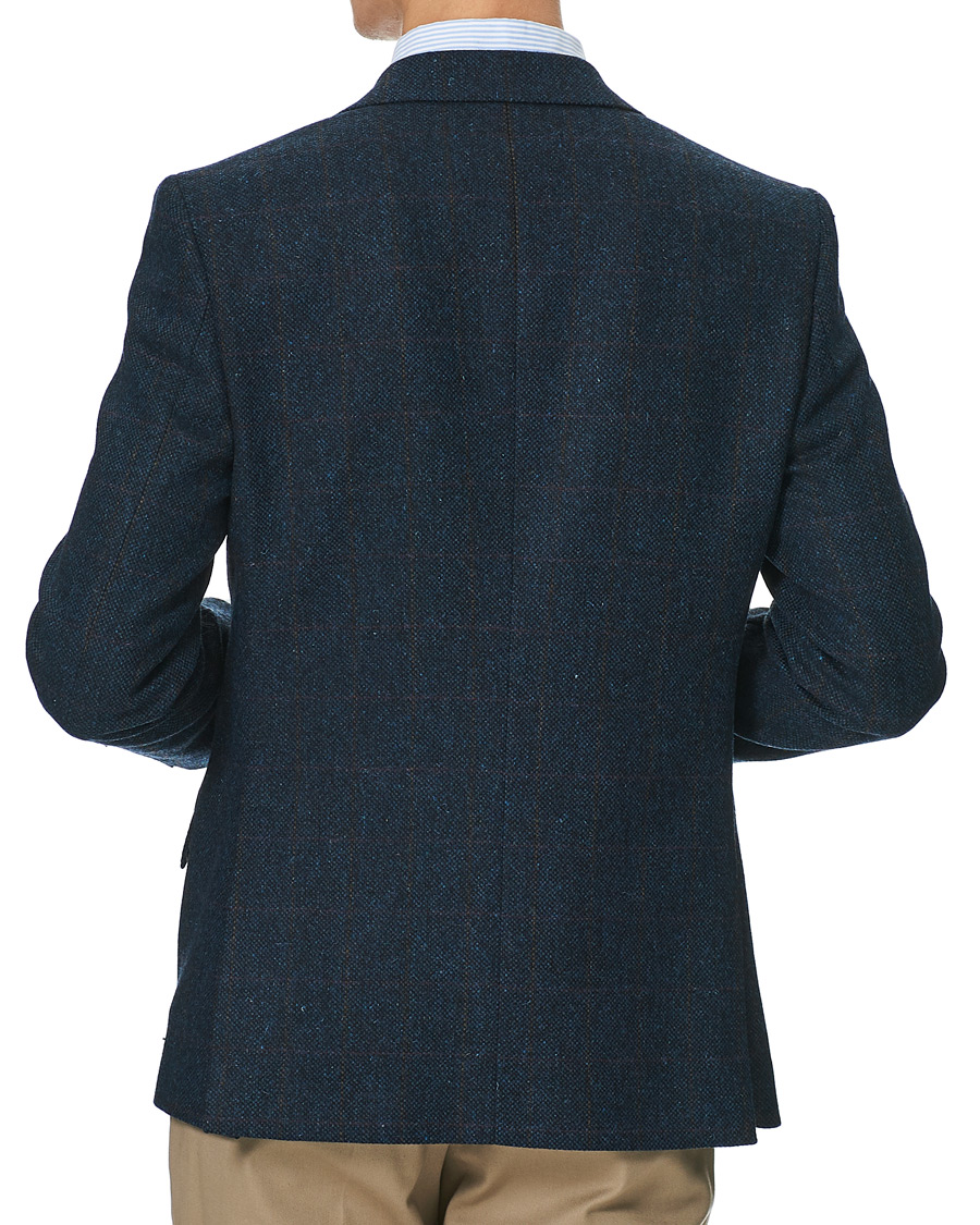 Herre | Dressjakker | Walker Slater | William Lambswool Tweed Jacket Navy Red