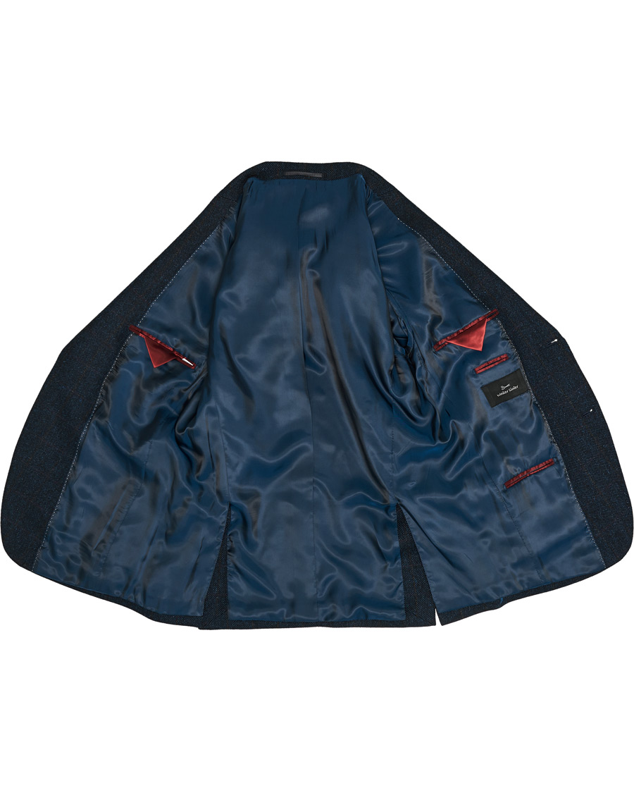Herre | Dressjakker | Walker Slater | William Lambswool Tweed Jacket Navy Red