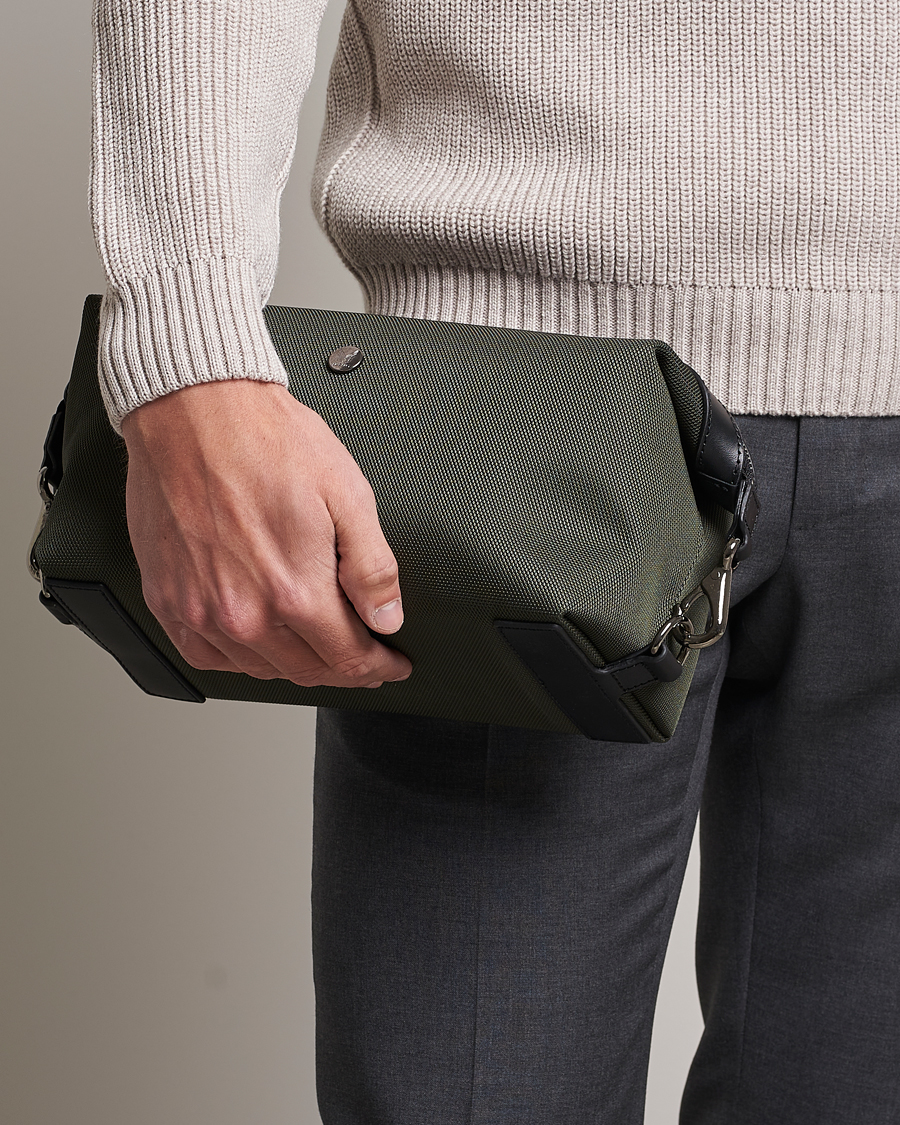 Herre | Mismo M/S Nylon Washbag Skagerrak/Black | Mismo | M/S Nylon Washbag Skagerrak/Black