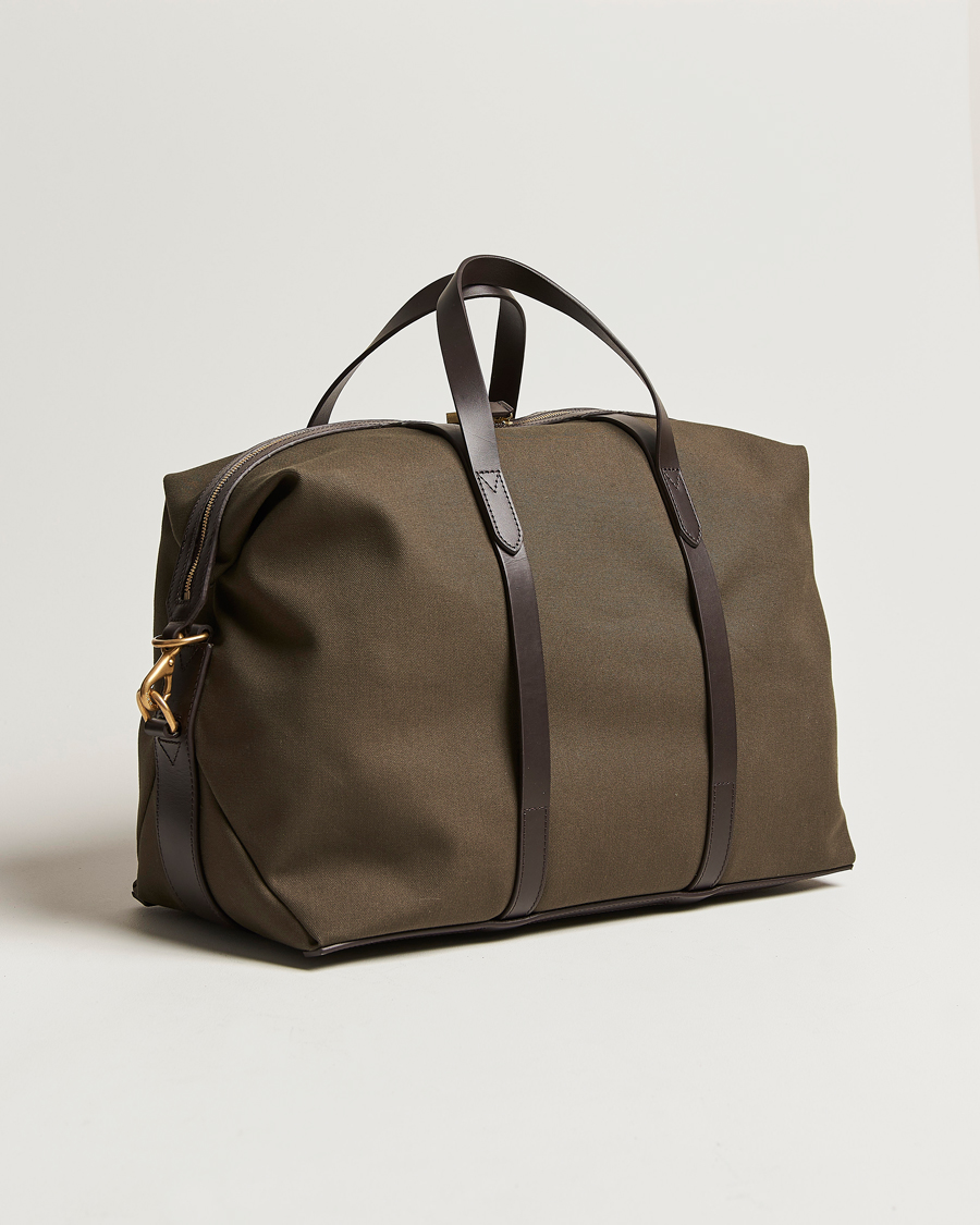Herre | Vesker | Mismo | MismoM/S Avail 48h Nylon WeekendbagArmy/Dark Brown