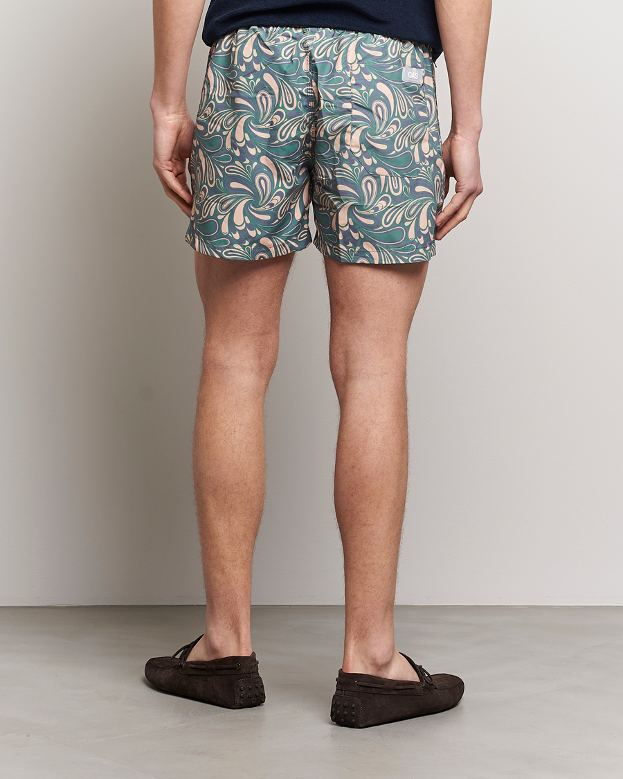 Herre | Badeshorts | OAS | Printed Swimshorts Woodstock