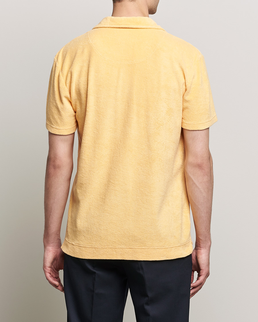 Herre | Pikéer | OAS | Short Sleeve Terry Polo Peach