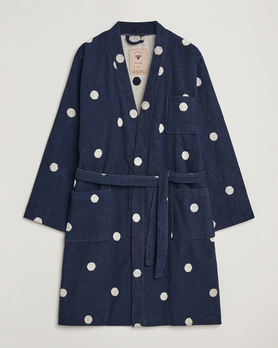Herre | Pyjamaser og badekåper | OAS | Terry Robe Dotty