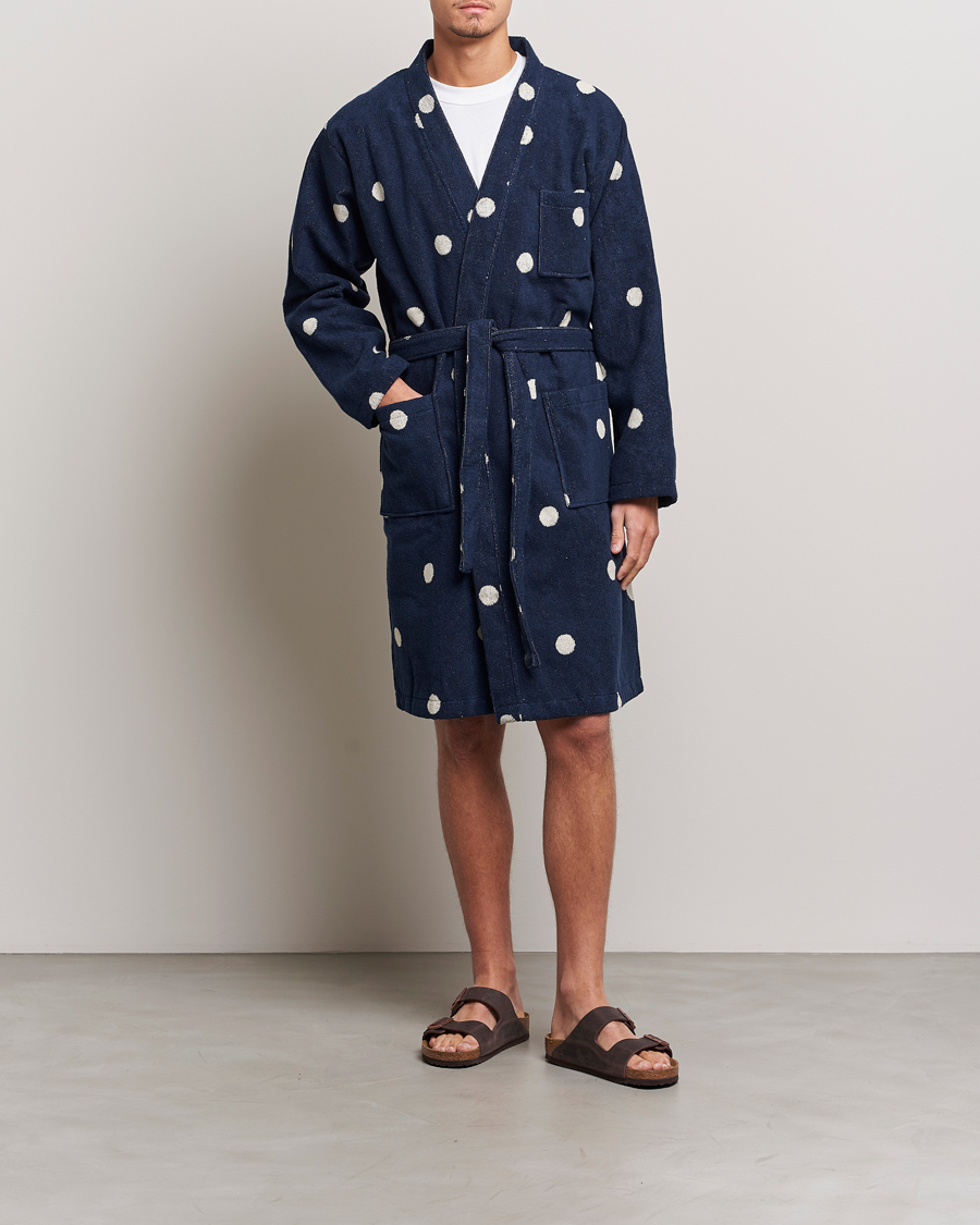 Herre | Pyjamaser og badekåper | OAS | Terry Robe Dotty