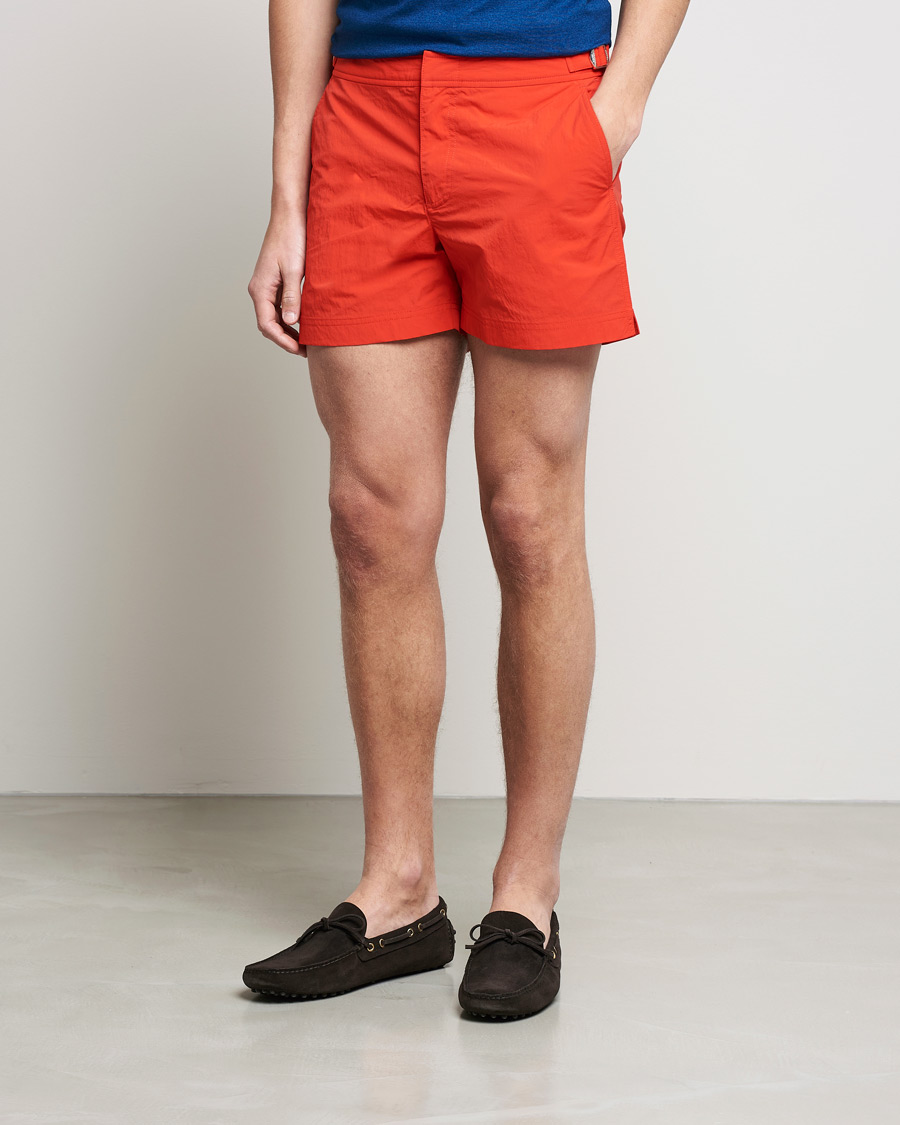 Herre | Badeshorts | Orlebar Brown | Setter II Short Length Swim Shorts Rescue Red