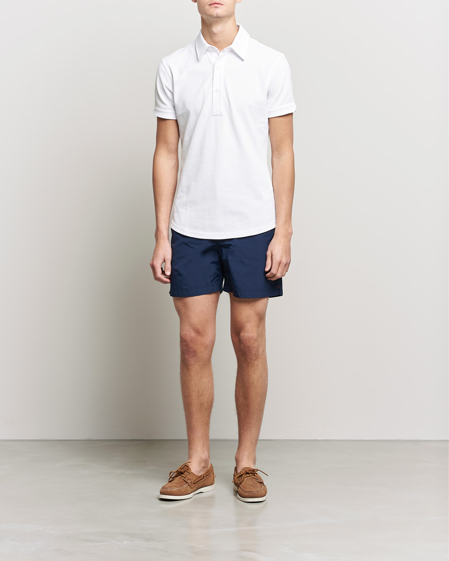Herre | Badeshorts | Orlebar Brown | Bulldog II Medium Length Swim Shorts Navy