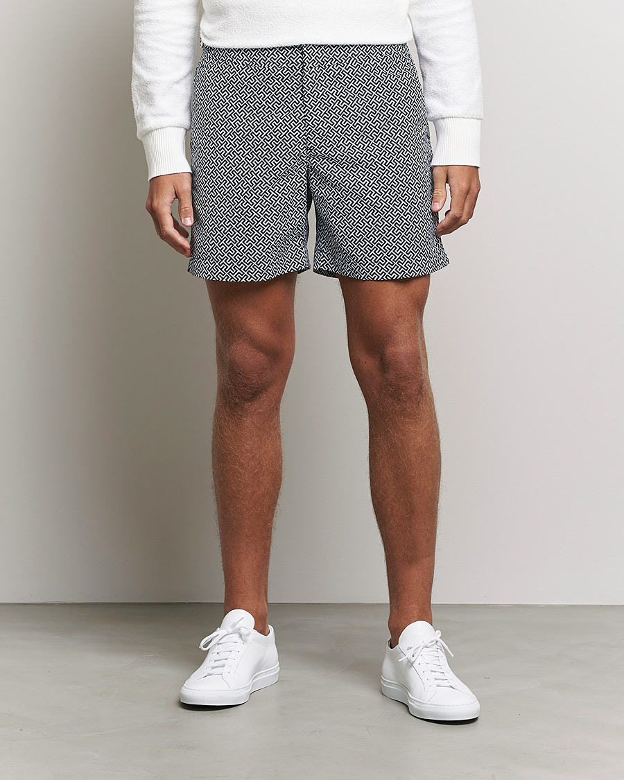 Herre | Klær | Orlebar Brown | Bulldog Narin Medium Length Swim Shorts Navy