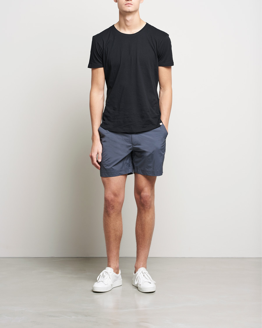 Herre | Badeshorts | Orlebar Brown | Bulldog Sport Swim Shorts Ebony