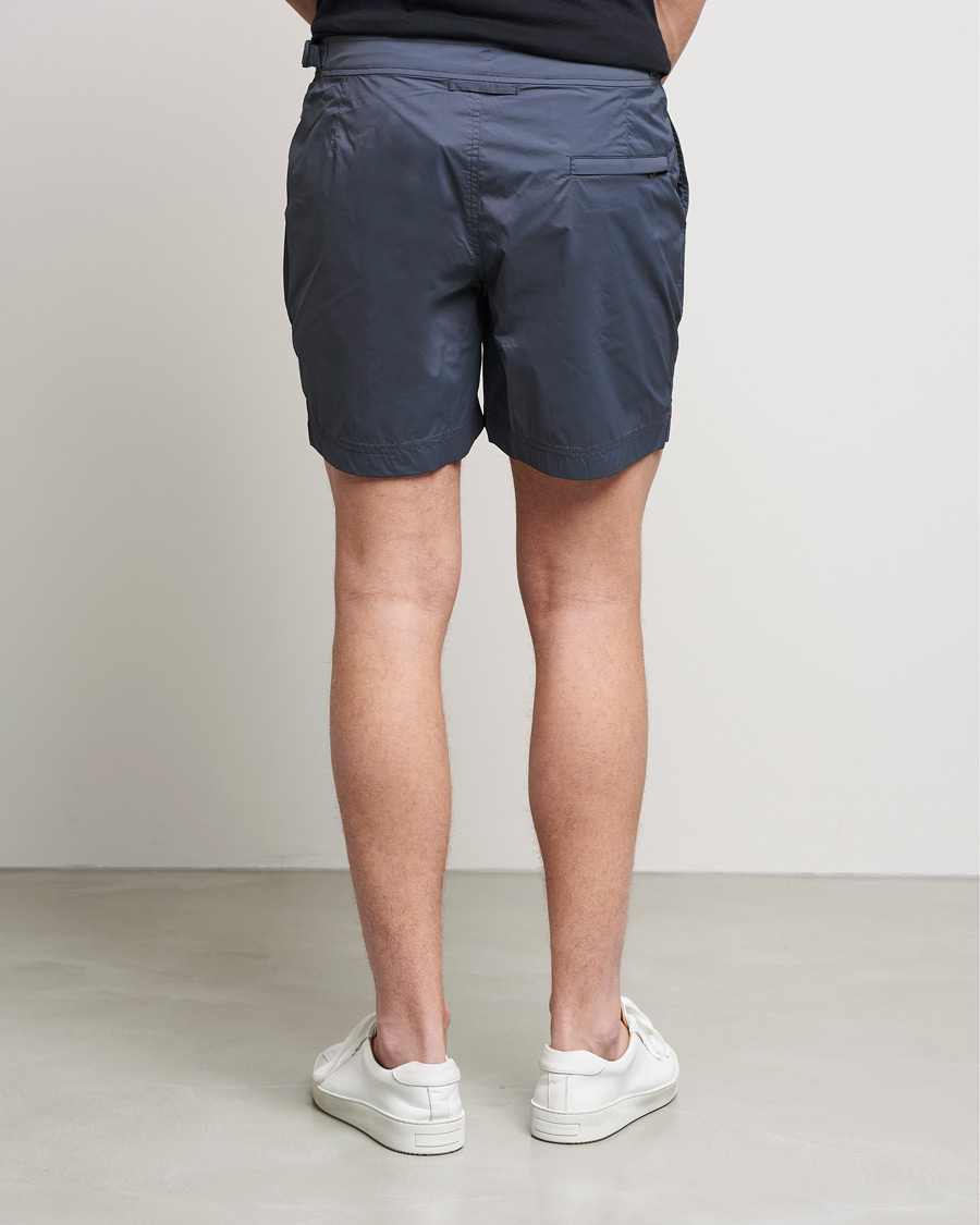 Herre | Badeshorts | Orlebar Brown | Bulldog Sport Swim Shorts Ebony