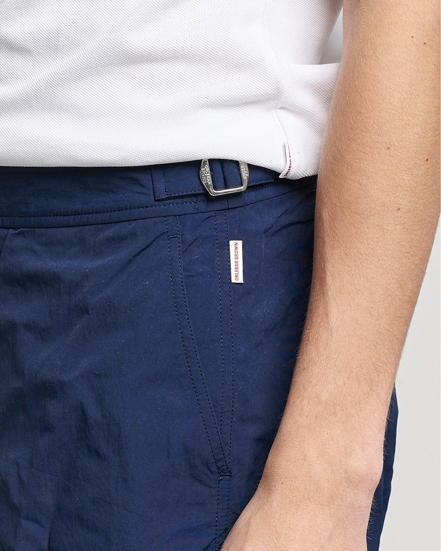 Herre | Badeshorts | Orlebar Brown | Dane III Long Leg Swim Shorts Navy