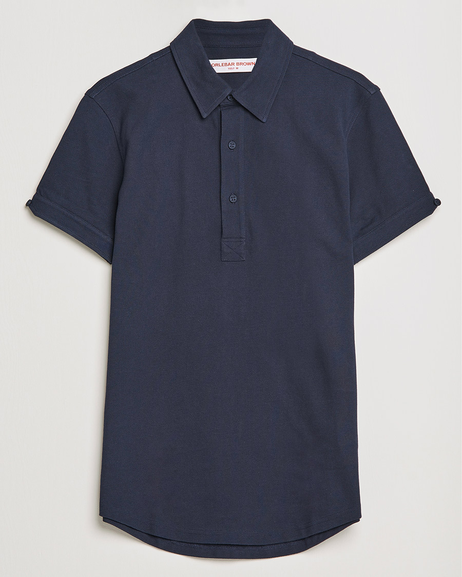 Herre | Pikéer | Orlebar Brown | Sebastian Tailored Cotton Polo Navy