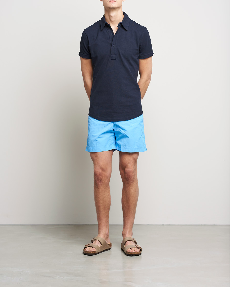 Herre | Pikéer | Orlebar Brown | Sebastian Tailored Cotton Polo Navy