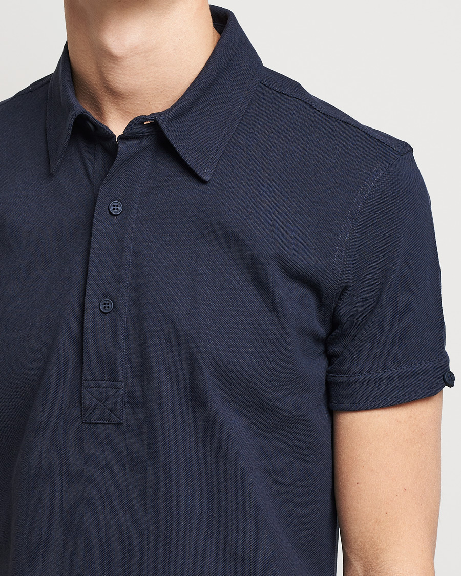 Herre | Pikéer | Orlebar Brown | Sebastian Tailored Cotton Polo Navy