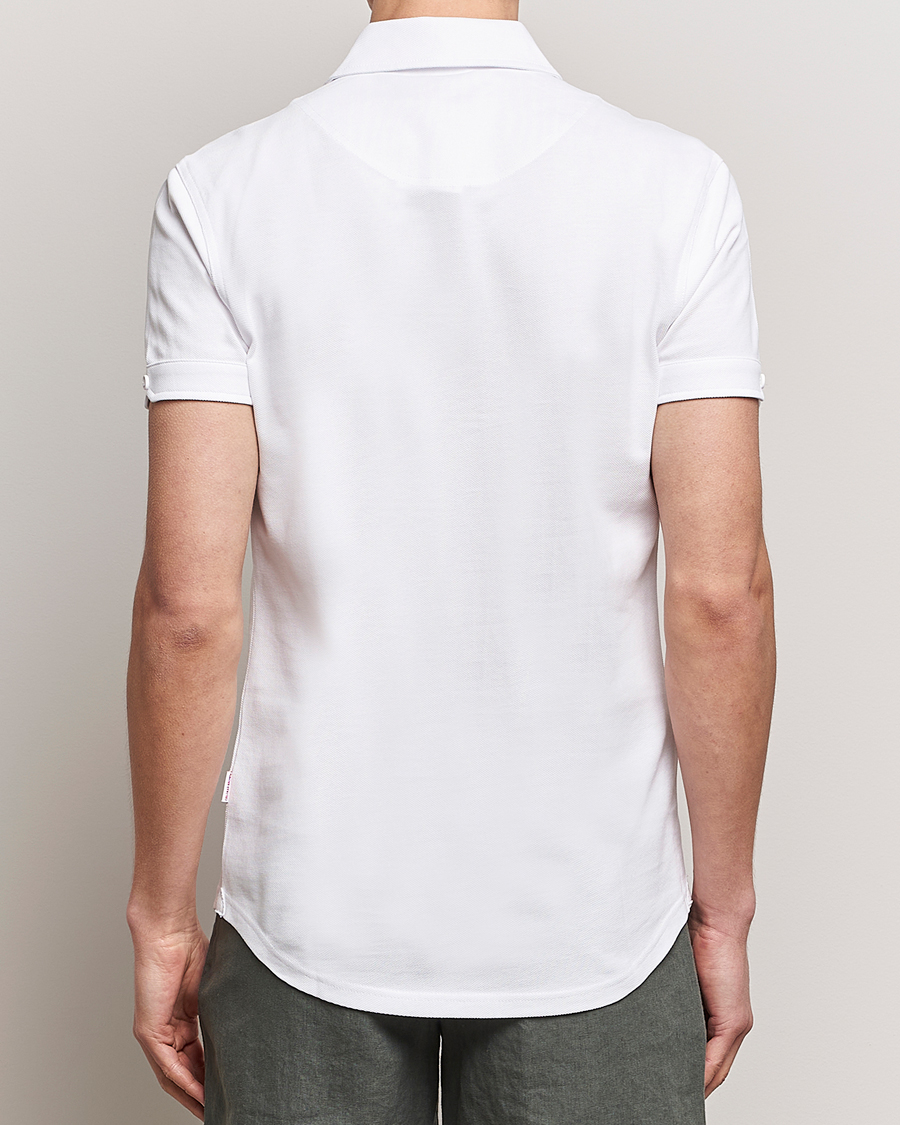 Herre | Pikéer | Orlebar Brown | Sebastian Tailored Cotton Polo White
