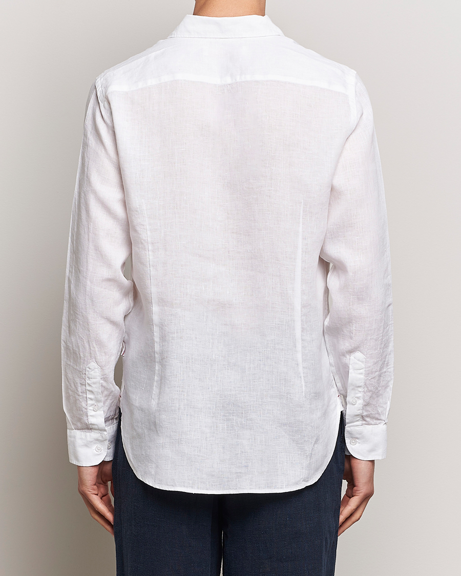 Herre | Skjorter | Orlebar Brown | Giles Linen CLS Shirt White