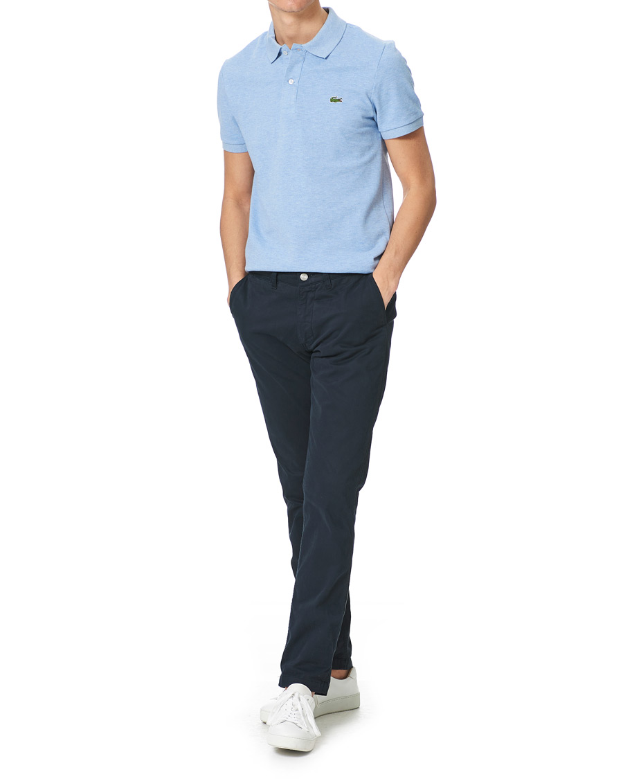 Herre | Pikéer | Lacoste | Slim Fit Polo Piké Cloudy Blue