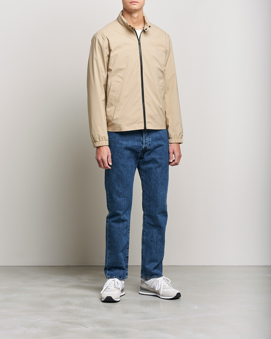 Herre | Jakker | Lacoste | Zippered Water Resistant Jacket Liana