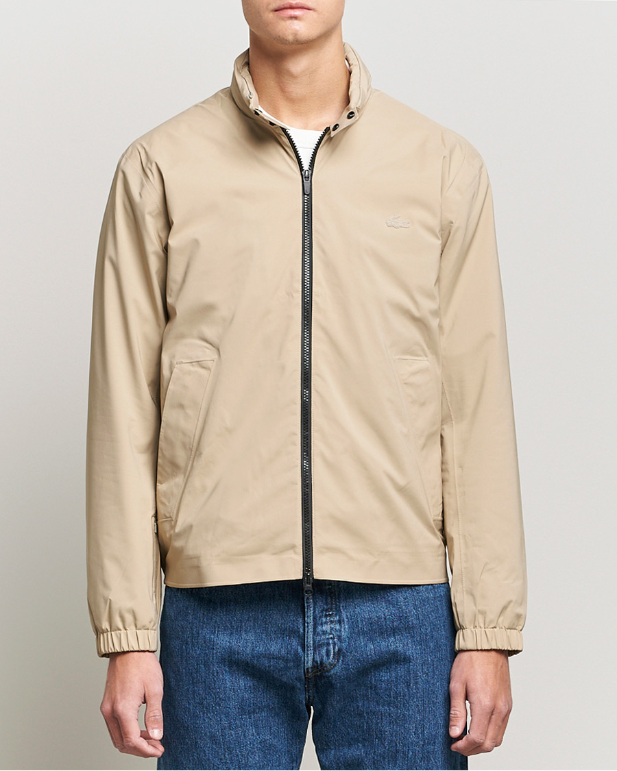 Herre | Jakker | Lacoste | Zippered Water Resistant Jacket Liana