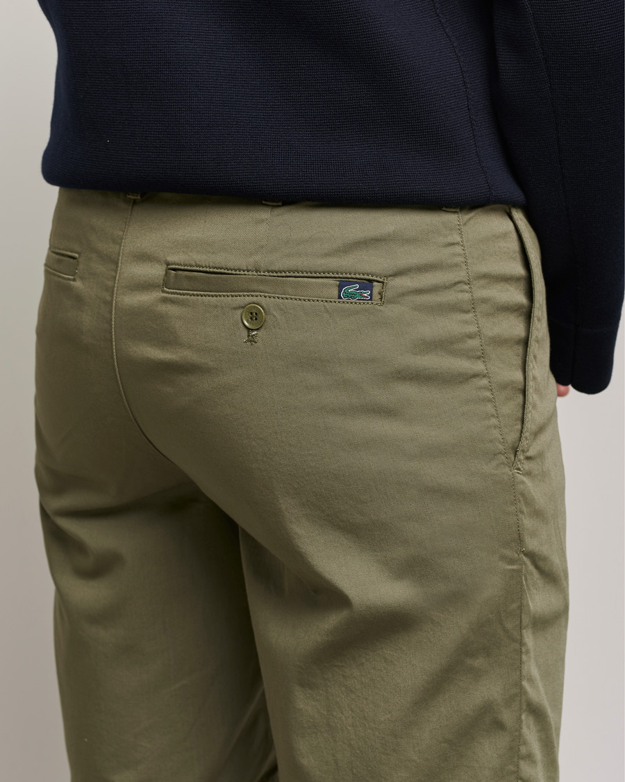 Herre | Shorts | Lacoste | Slim Fit Stretch Cotton Bermuda Shorts Tank