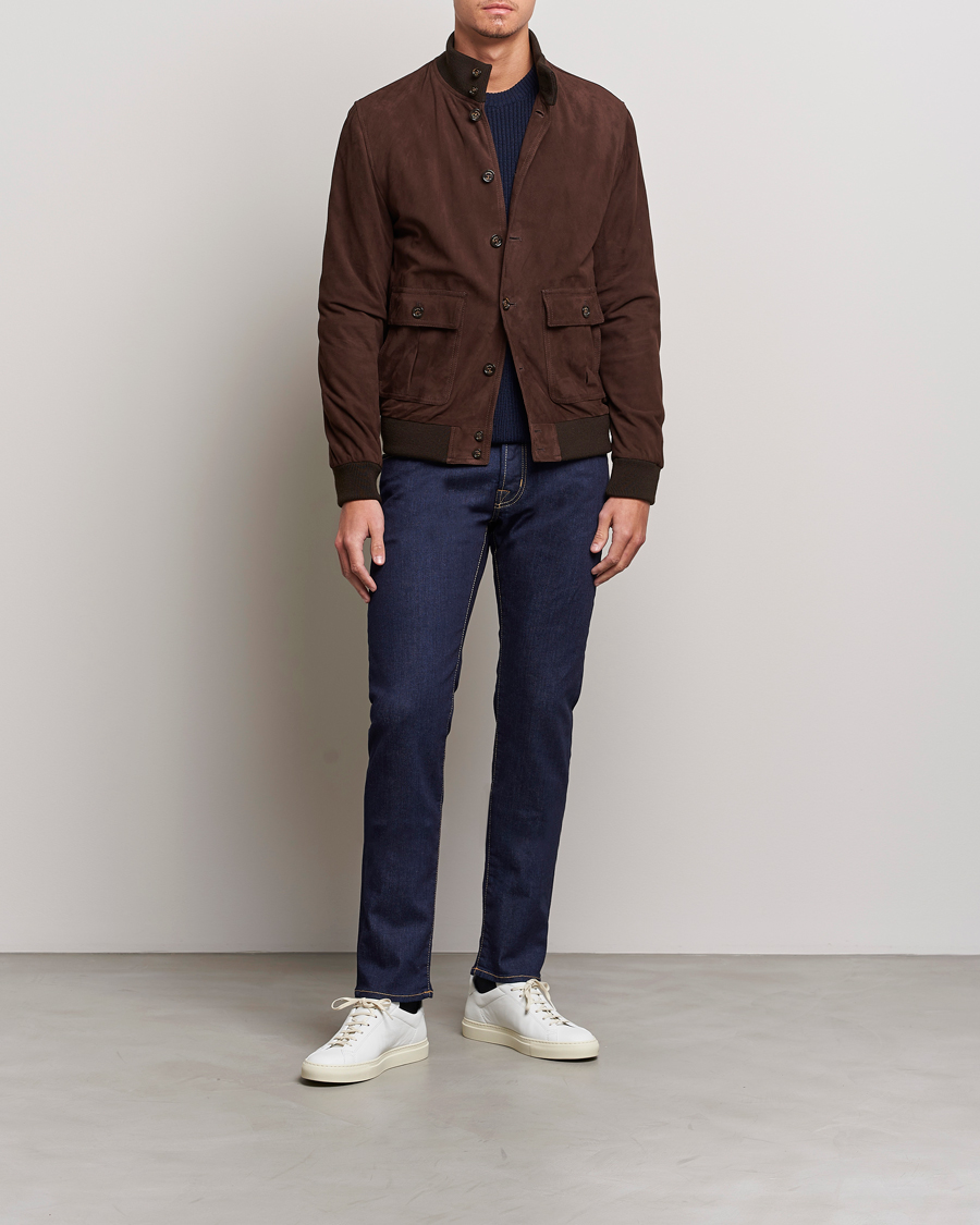 Herre | Jeans | Jacob Cohën | Nick 622 Slim Fit Stretch Jeans Rinse