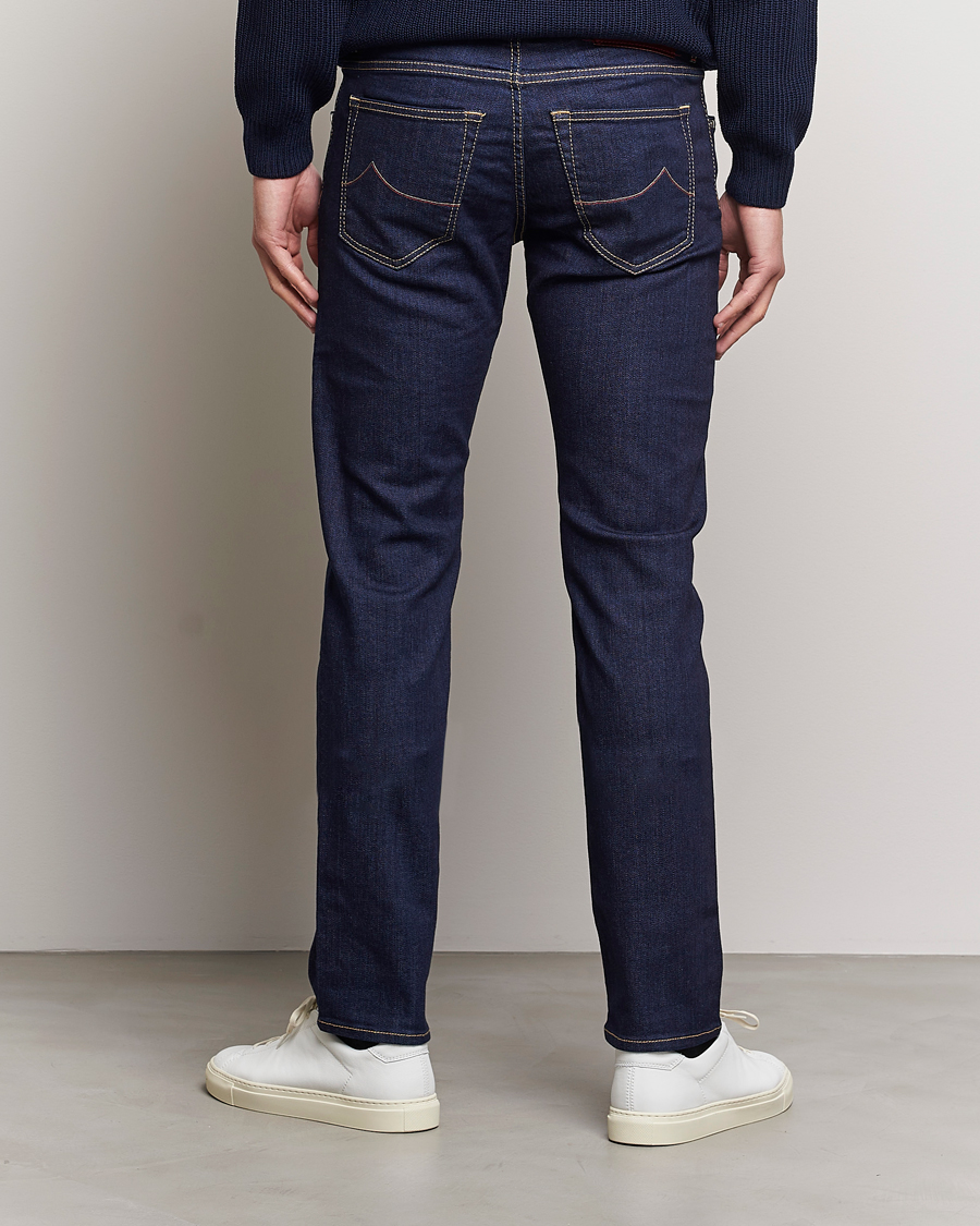 Herre | Jeans | Jacob Cohën | Nick 622 Slim Fit Stretch Jeans Rinse