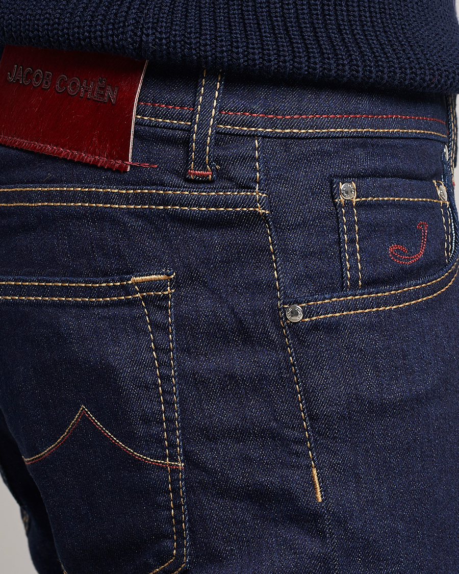 Herre | Jeans | Jacob Cohën | Nick 622 Slim Fit Stretch Jeans Rinse