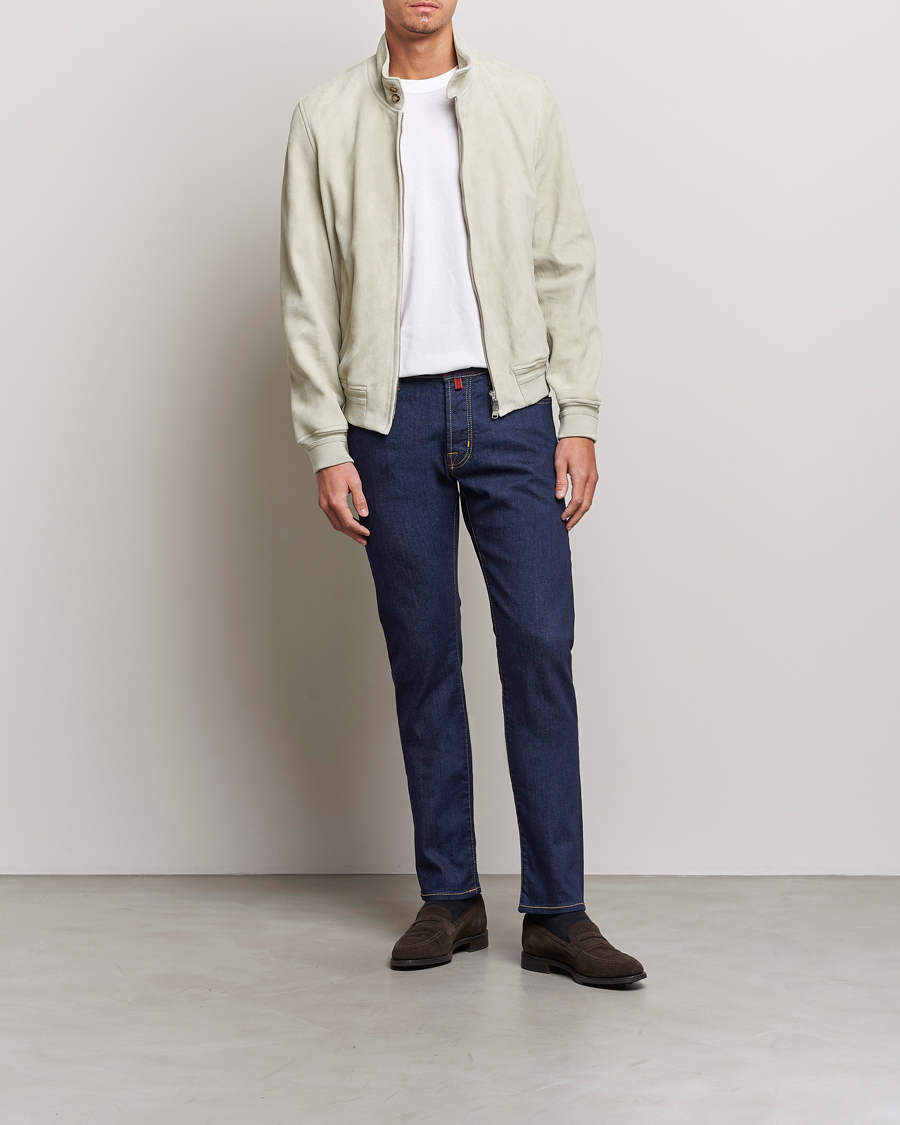 Herre | Jeans | Jacob Cohën | Bard 688 Slim Fit Stretch Jeans Rinse