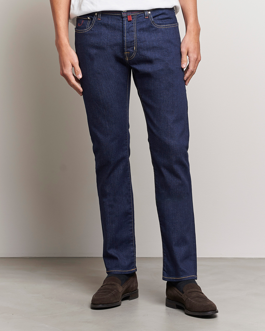 Herre | Klær | Jacob Cohën | Bard 688 Slim Fit Stretch Jeans Rinse