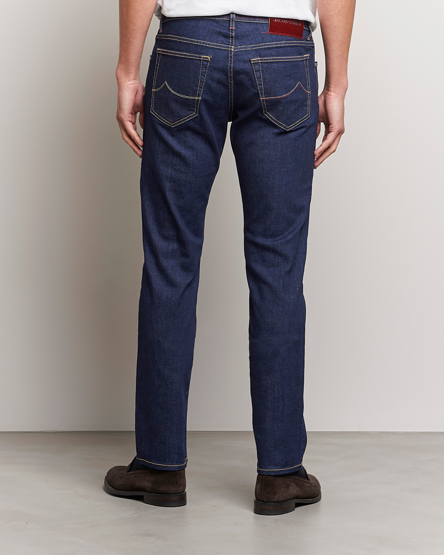 Herre | Jeans | Jacob Cohën | Bard 688 Slim Fit Stretch Jeans Rinse