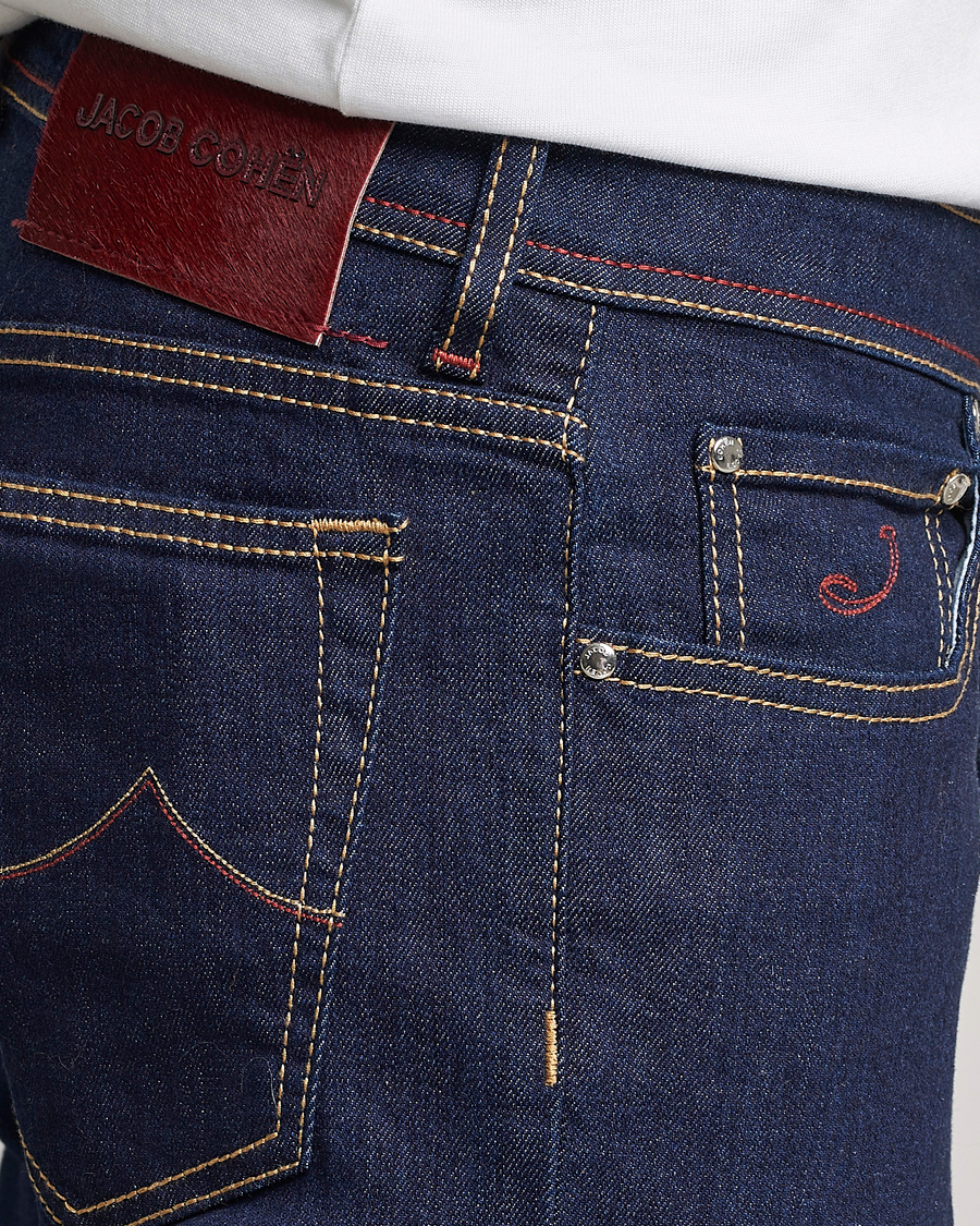 Herre | Jeans | Jacob Cohën | Bard 688 Slim Fit Stretch Jeans Rinse