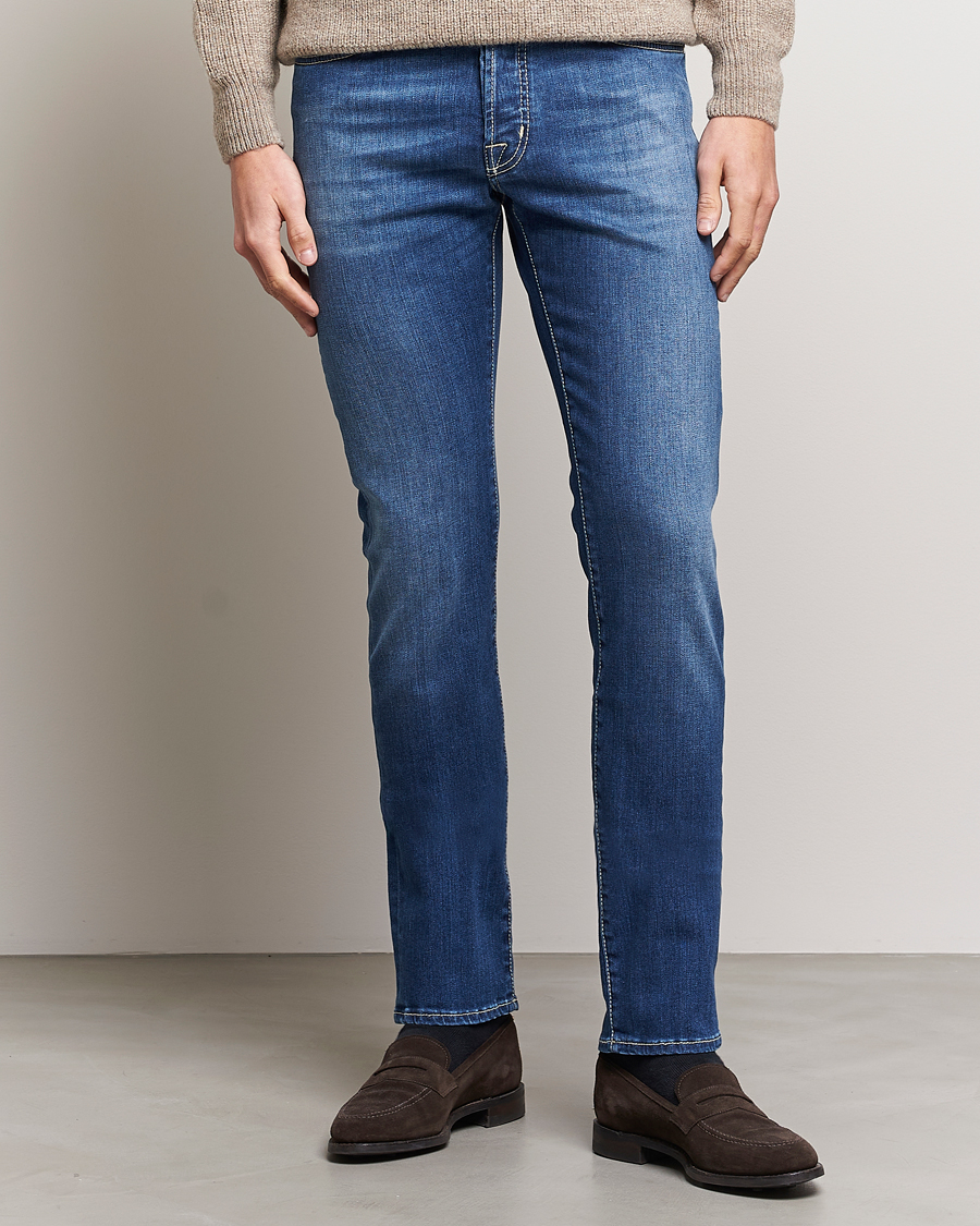 Herre |  | Jacob Cohën | Bard 688 Slim Fit Stretch Jeans Stone Wash