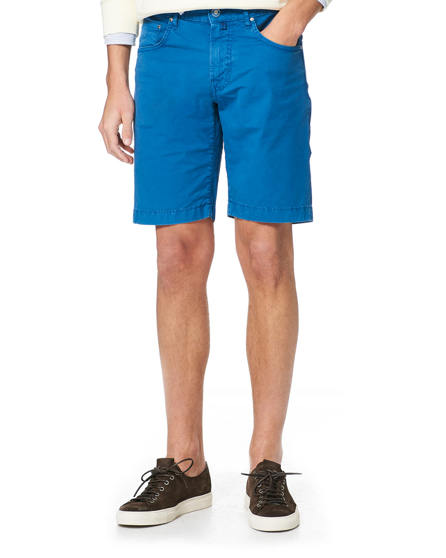 Herre | Shorts | Jacob Cohën | Nicolas Cotton Shorts Blue