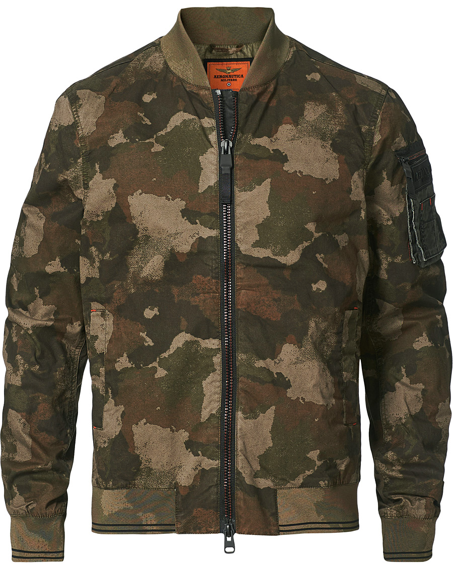 Herre | Jakker | Aeronautica Militare | 7PIL Pilot Bomber Jacket Camouflage