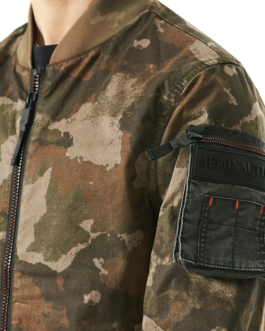 Herre | Jakker | Aeronautica Militare | 7PIL Pilot Bomber Jacket Camouflage