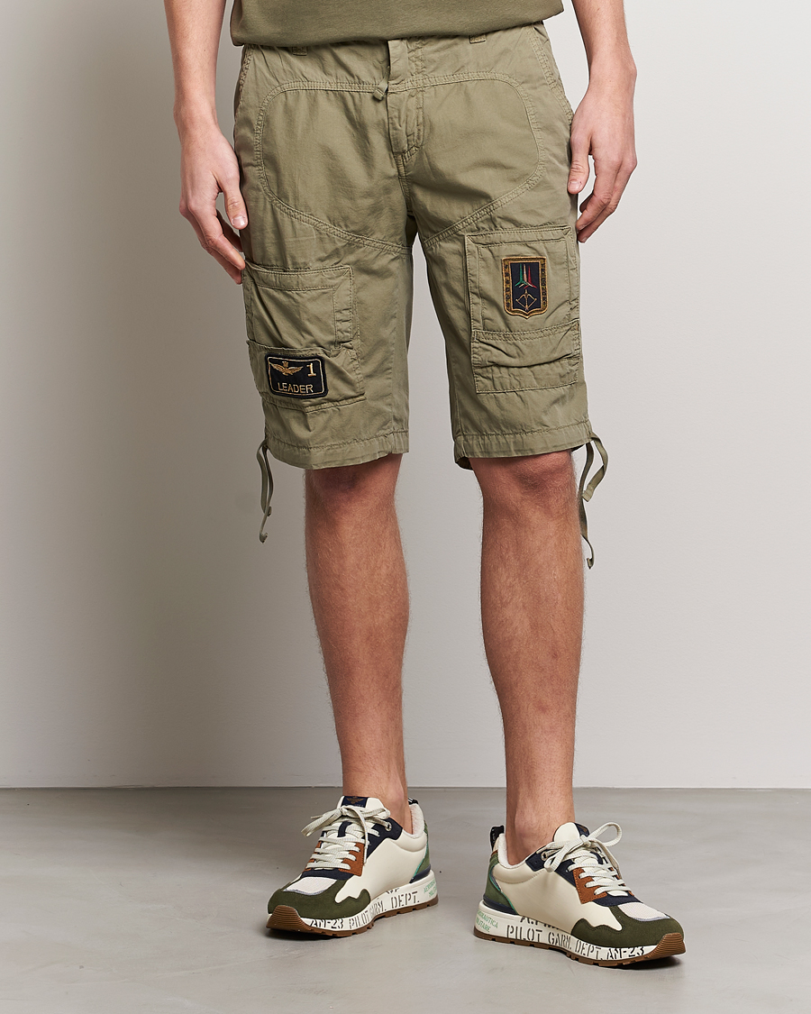 Herre | Salg klær | Aeronautica Militare | Heritage Bermuda Shorts Green