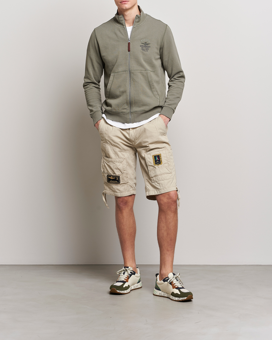 Herre | Shorts | Aeronautica Militare | 7AMH Heritage Bermuda Shorts Sand