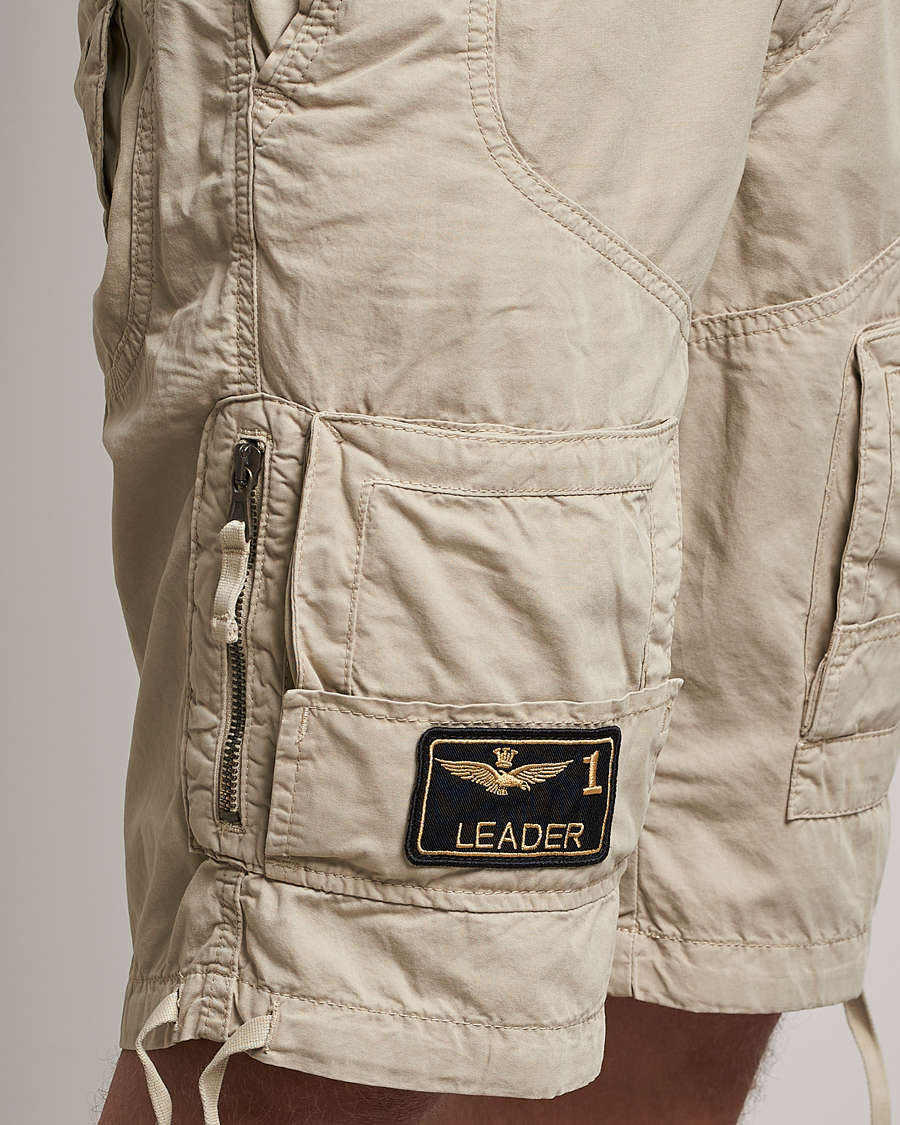 Herre | Shorts | Aeronautica Militare | 7AMH Heritage Bermuda Shorts Sand