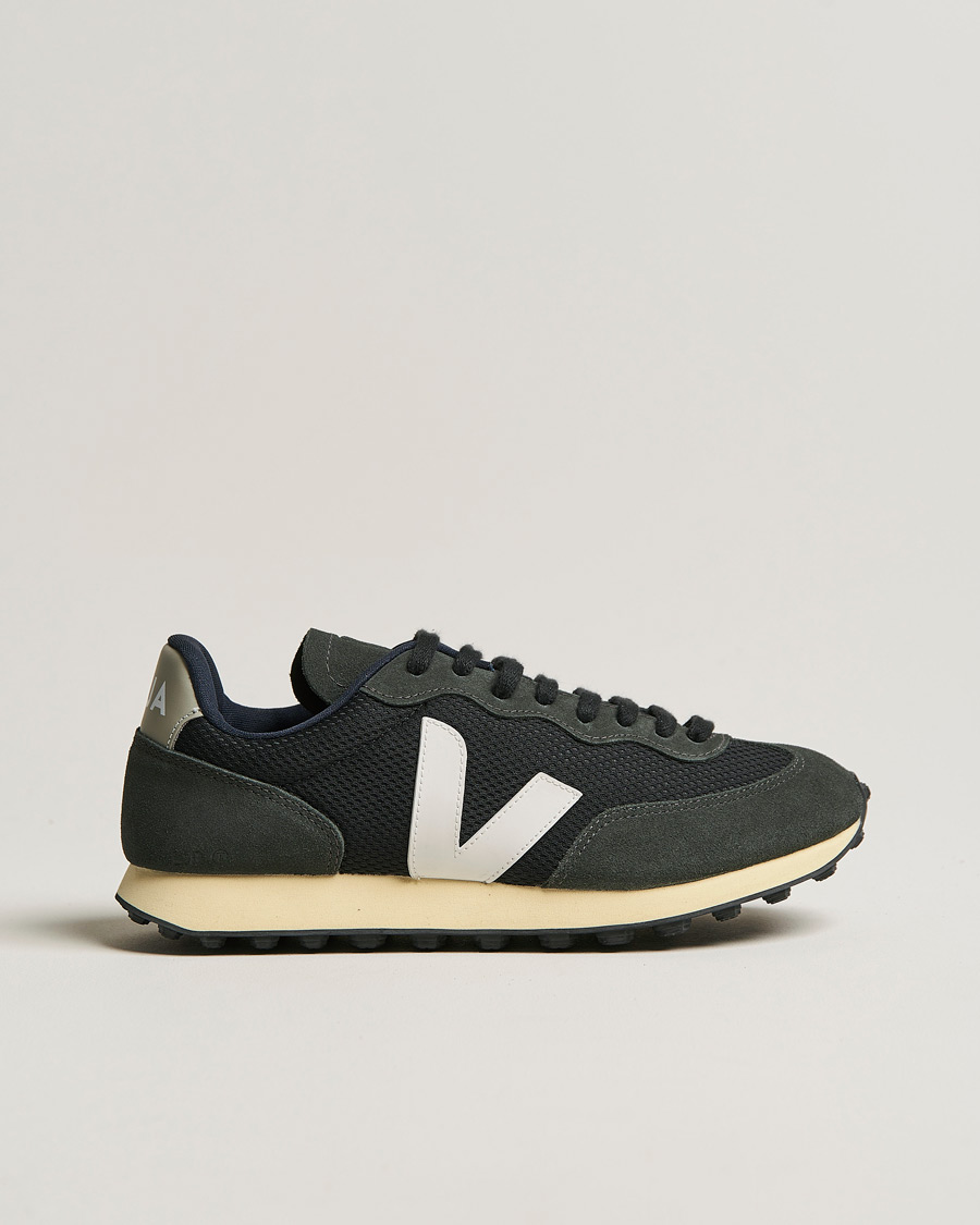 Herre | Sneakers | Veja | Rio Branco Running Sneaker Black/White Oxford White
