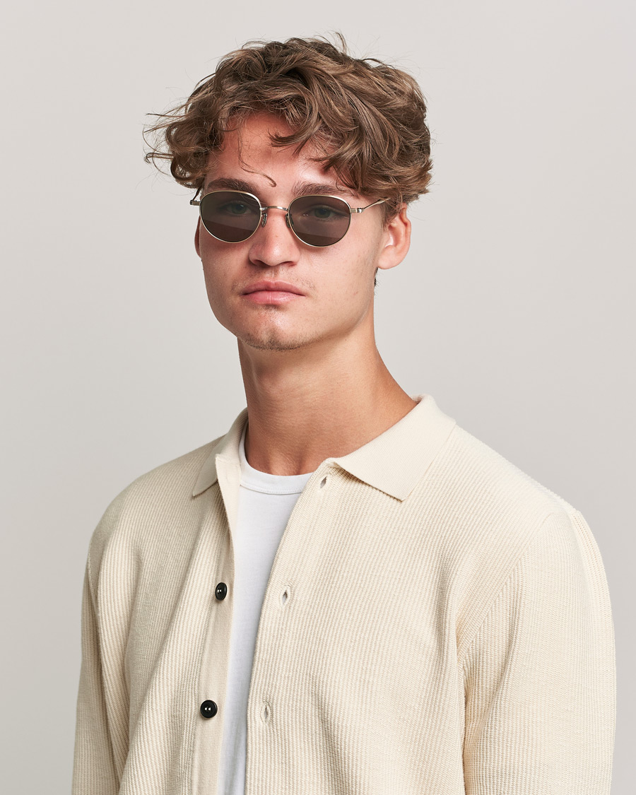 Herre | | EYEVAN 7285 | 170 Sunglasses Antique Gold