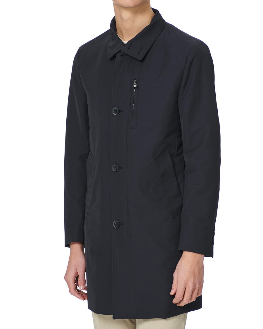 Herre | Jakker | Oscar Jacobson | Landon Nylon Coat Navy