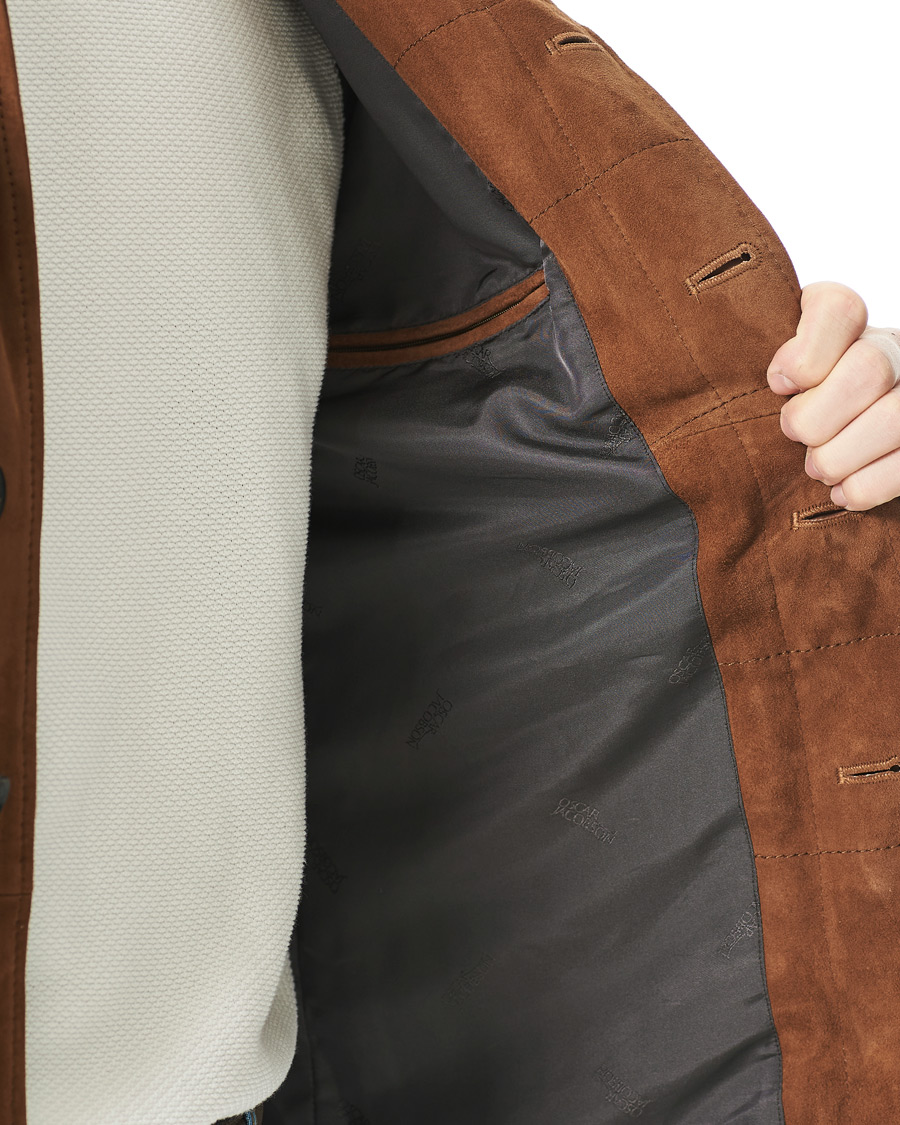 Herre | Jakker | Oscar Jacobson | Wester Sude Field Jacket Brown