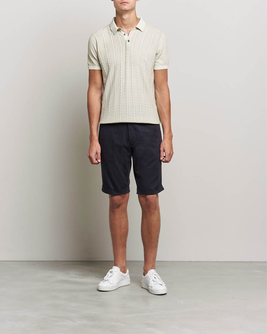 Herre | Shorts | Oscar Jacobson | Declan Cotton Shorts Navy