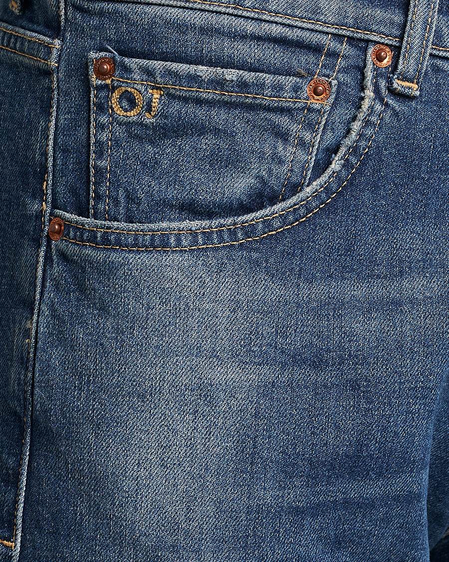 Herre | Jeans | Oscar Jacobson | Johan Straight Fit Cotton Stretch Jeans Vintage Wash