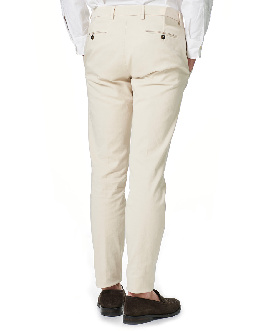 Herre | Bukser | Briglia 1949 | Slim Fit Cotton Chinos Cream
