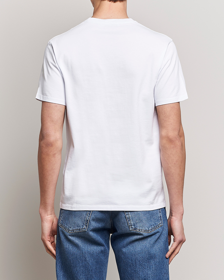Herre | T-Shirts | Maison Kitsuné | Mini Handwriting T-Shirt White
