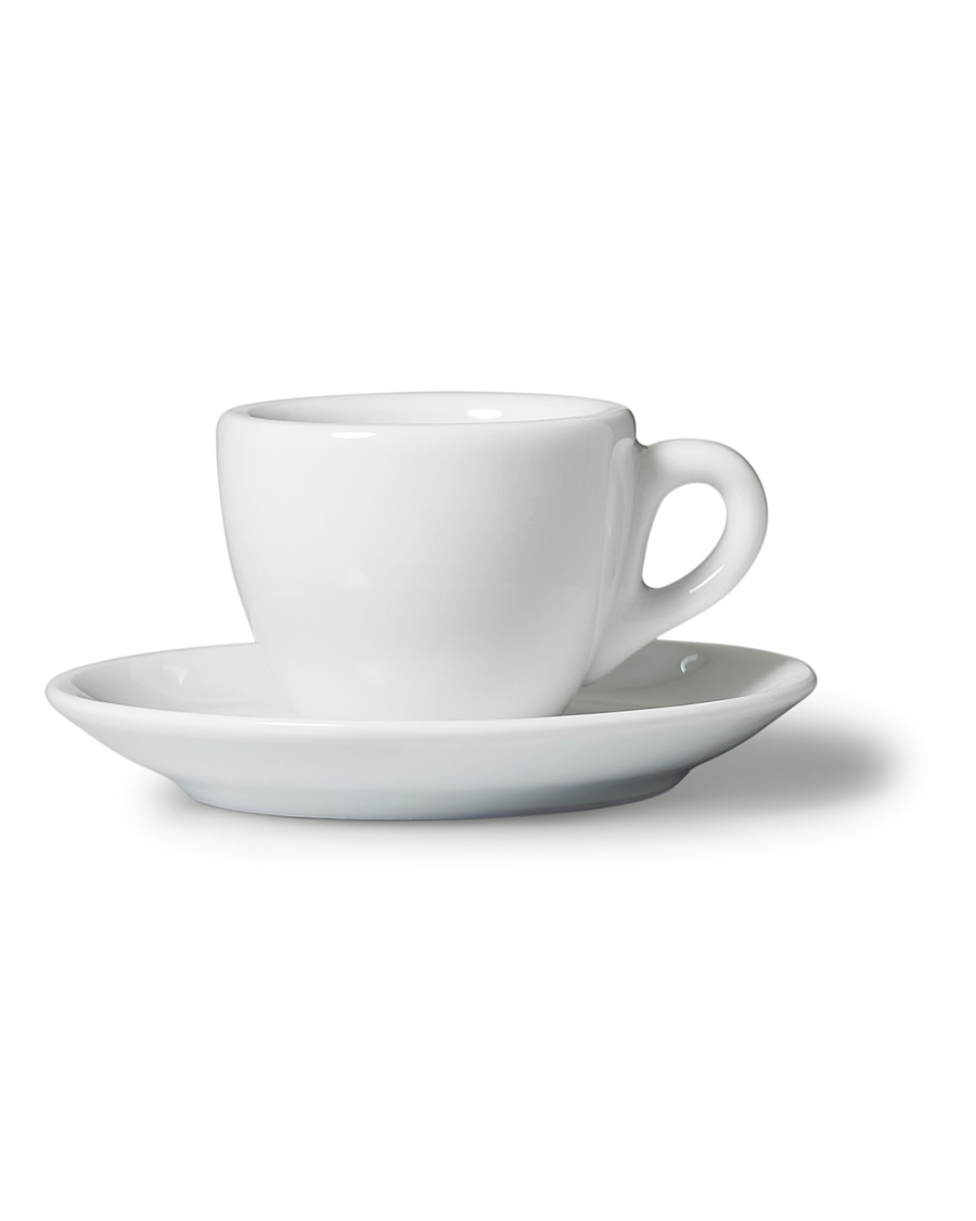 Herre | Café Kitsuné Espresso Cup & Saucer White | Café Kitsuné | Espresso Cup & Saucer White