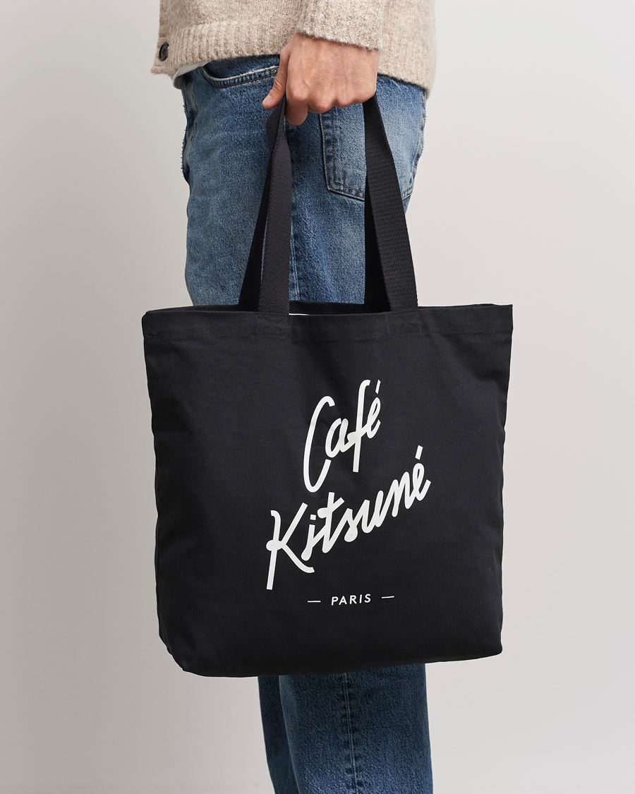 Herre | Assesoarer | Café Kitsuné | Tote Bag Black